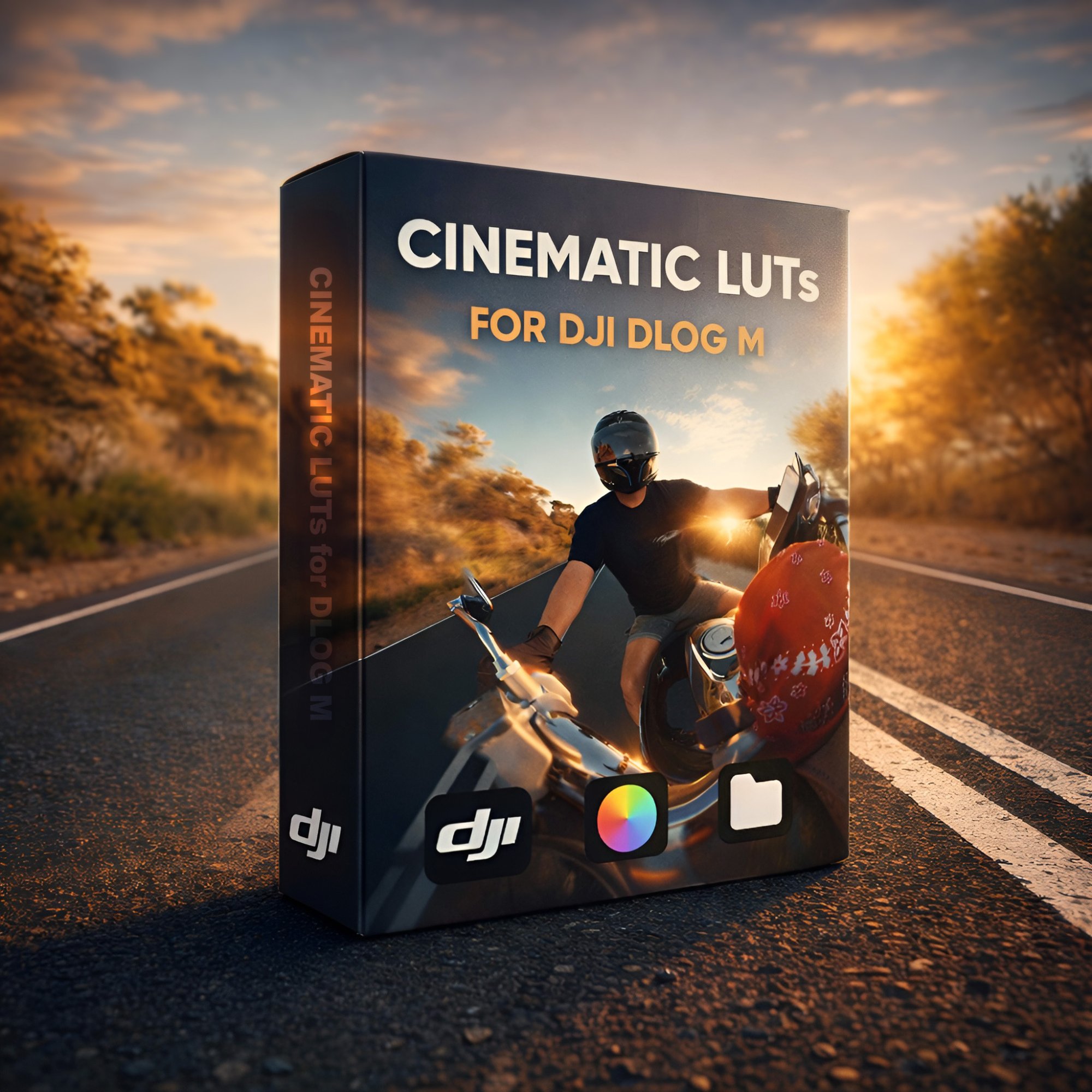 Cinematic LUTs for DJI DLOG M